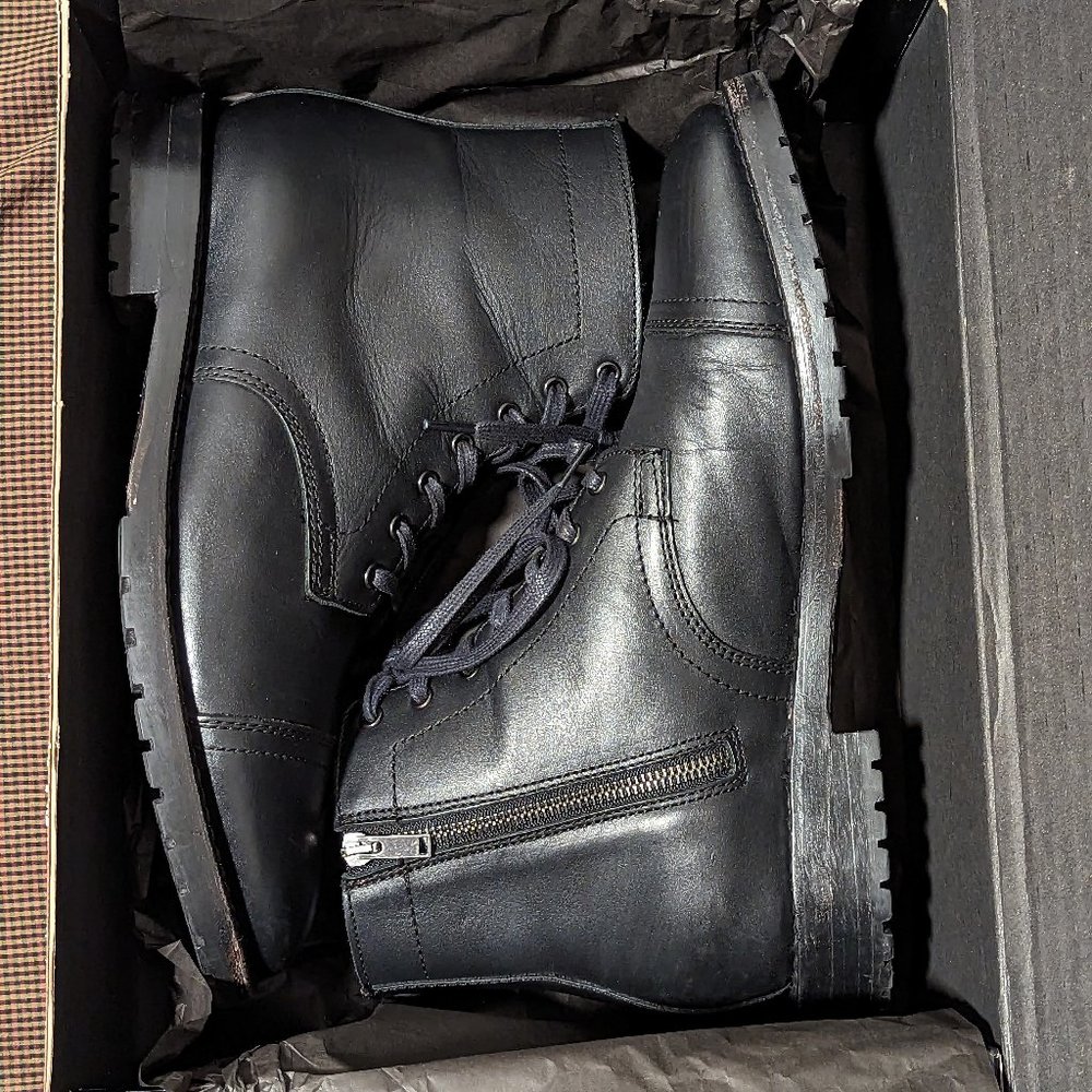 Thursday Major Zipper Boot - Black - Size 9 - Like NEW - Picture 11 of 12